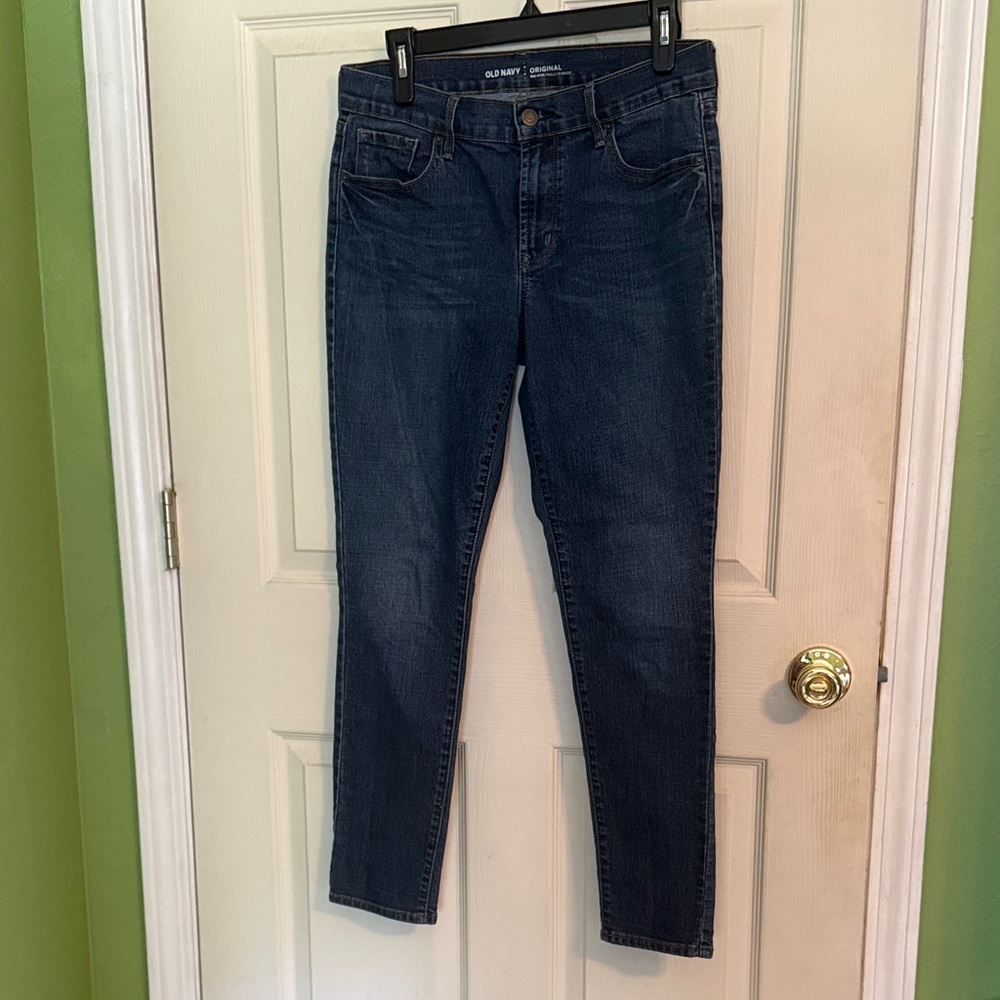 Old Navy Dark Blue Skinny Jeans